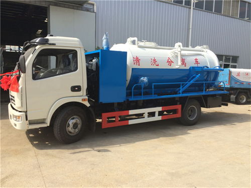 國四東風多利卡吸污車 湖北福田吸糞車價格圖片